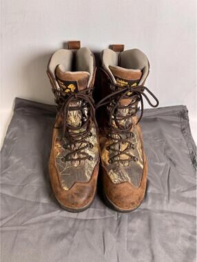 Golden Retriever Pursuit 400 Waterproof 400g Insulated Camo Leather Hunting Boot